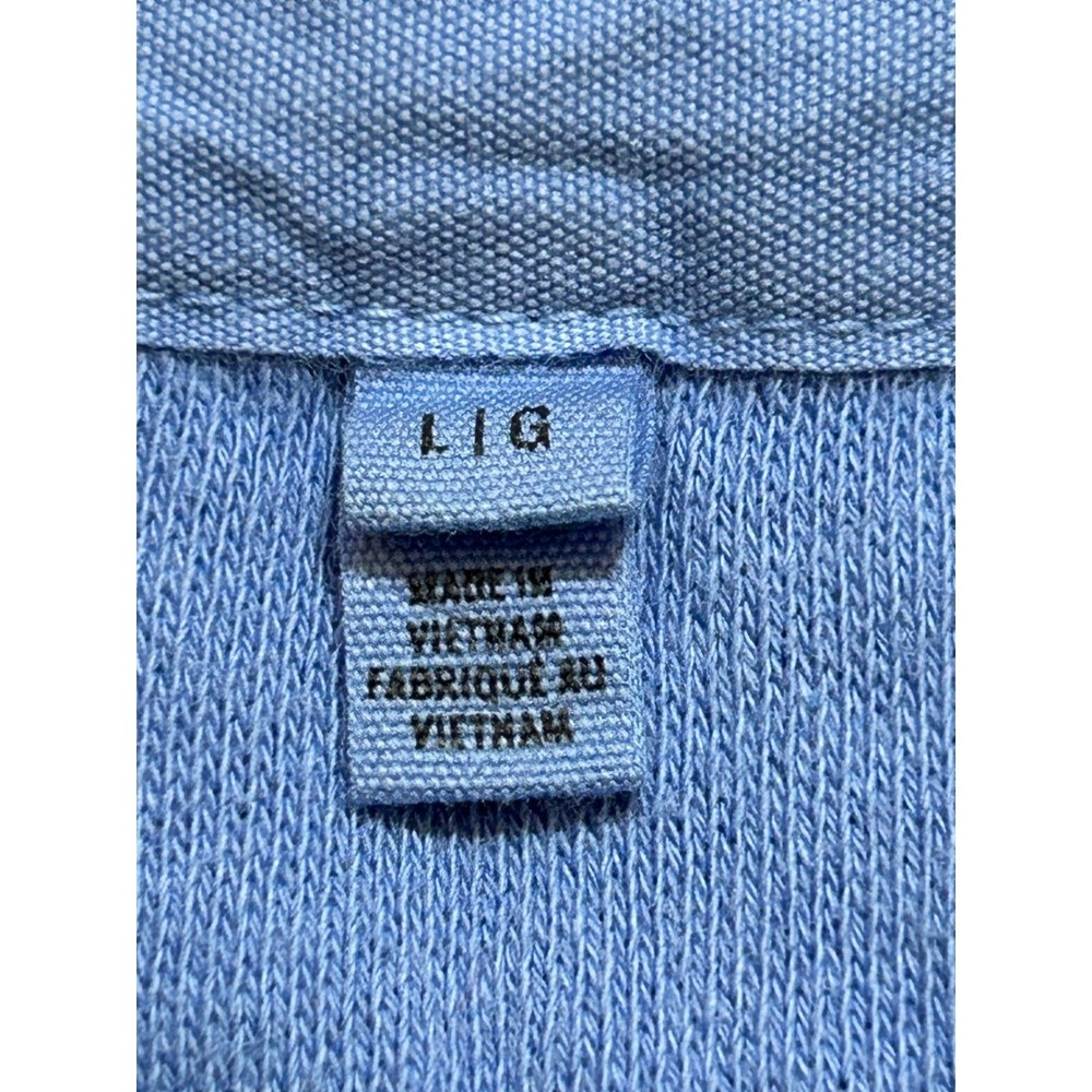 Aerie Womens L Blue Oversized Crewneck Sweatshirt Ribbed Side Panels Slit - Picture 5 of 13